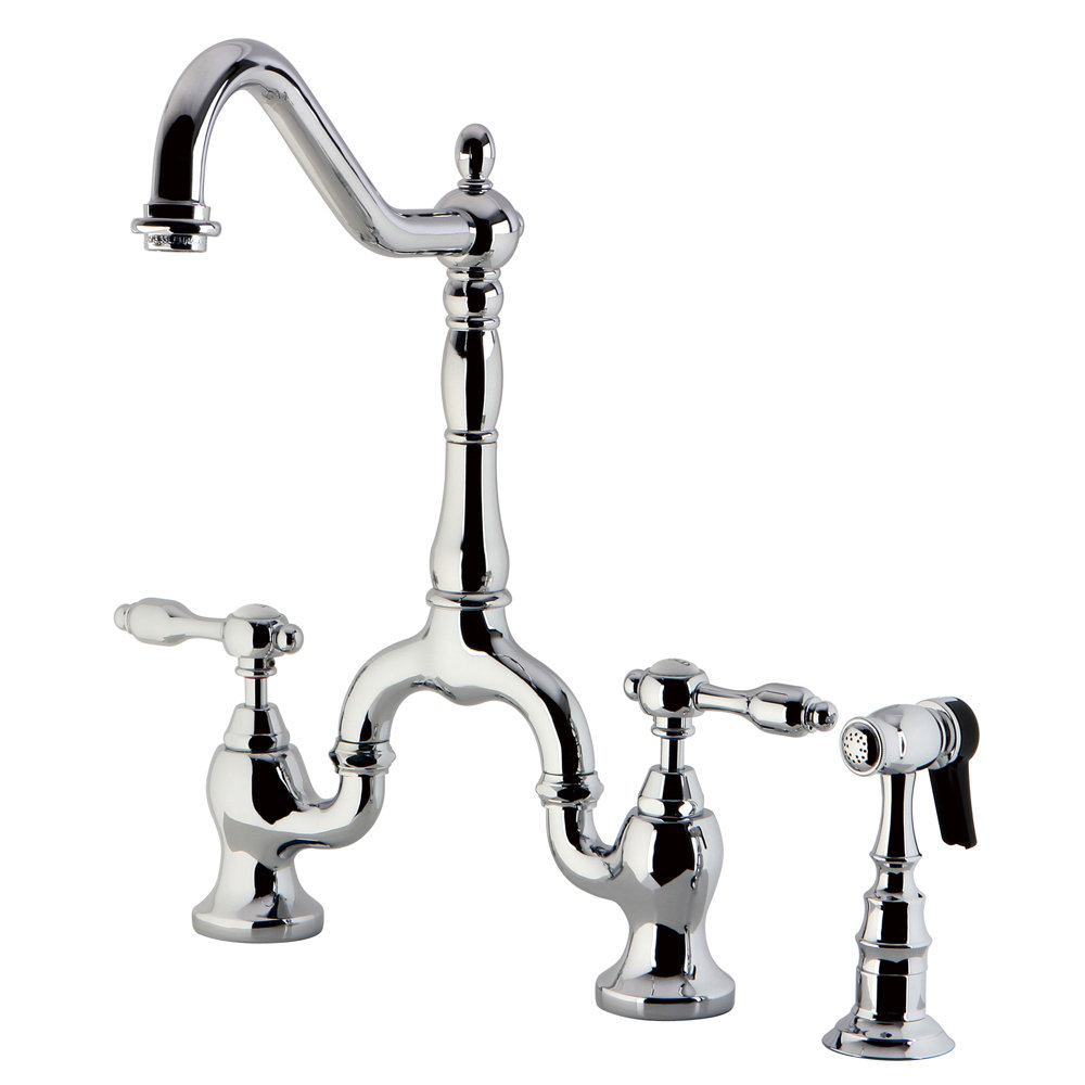kingston brass tudor handle kitchen faucet with kingston brass tudor handle kitchen faucet with